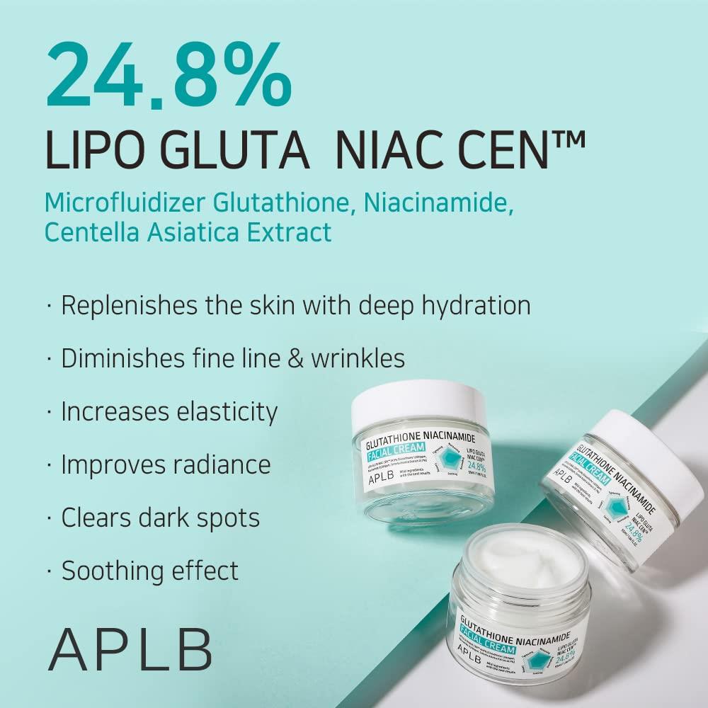APLB Glutathione Niacinamide Facial Cream, 55ml