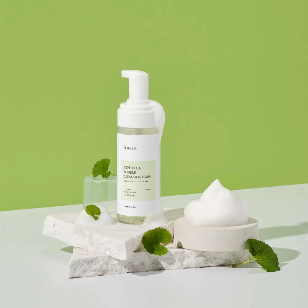 iUNIK Centella Bubble Cleansing Foam (150ml)